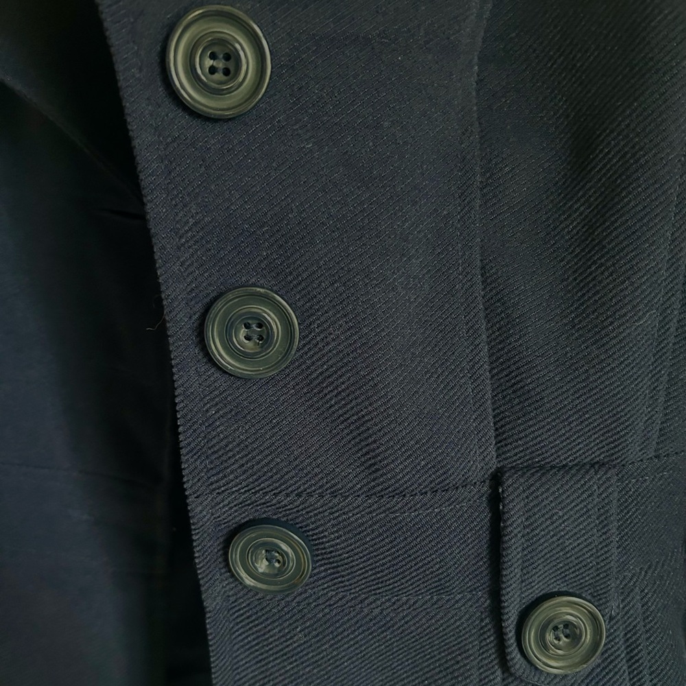 Women's Navy Blue Blazer - Picture 3 of 5